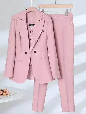 3-Piece Set Women Pant Suit,  Formal Pantsuit