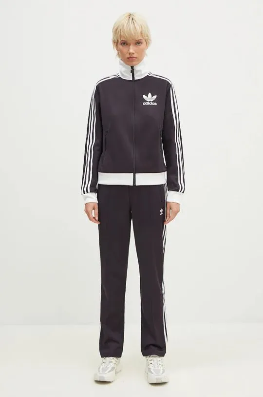 adidas Originals joggers Beckenbauer Track Pant violet color with an application IY2224