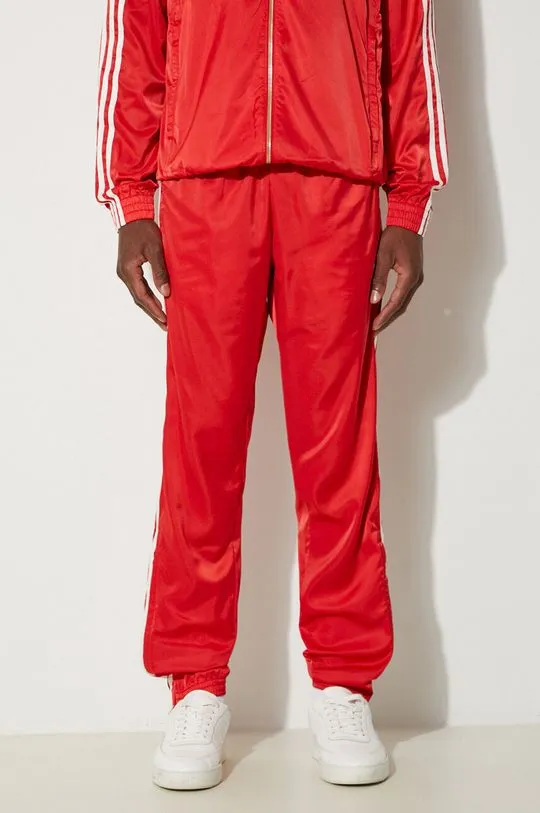 adidas Originals joggers Premium Track Pant red color IZ3189