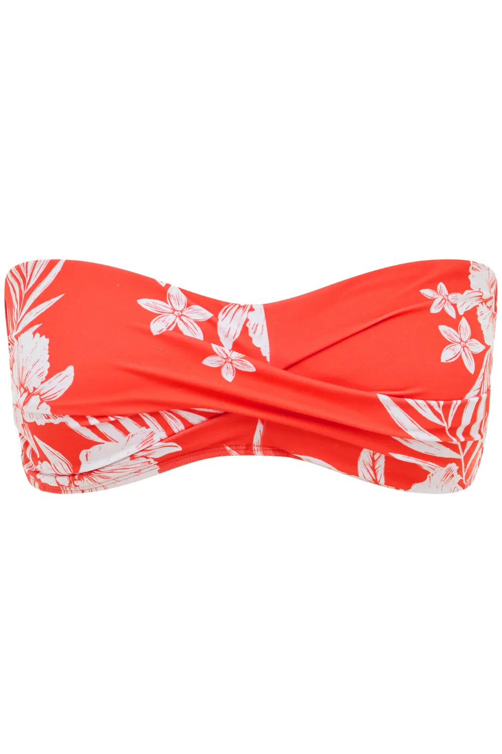 Aloha Twist Bandeau Bikini Top