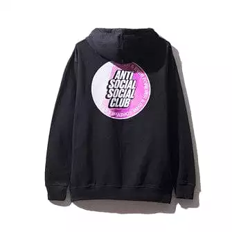 ANTI SOCIAL SOCIAL CLUB X SURF UP HOODIE BLACK