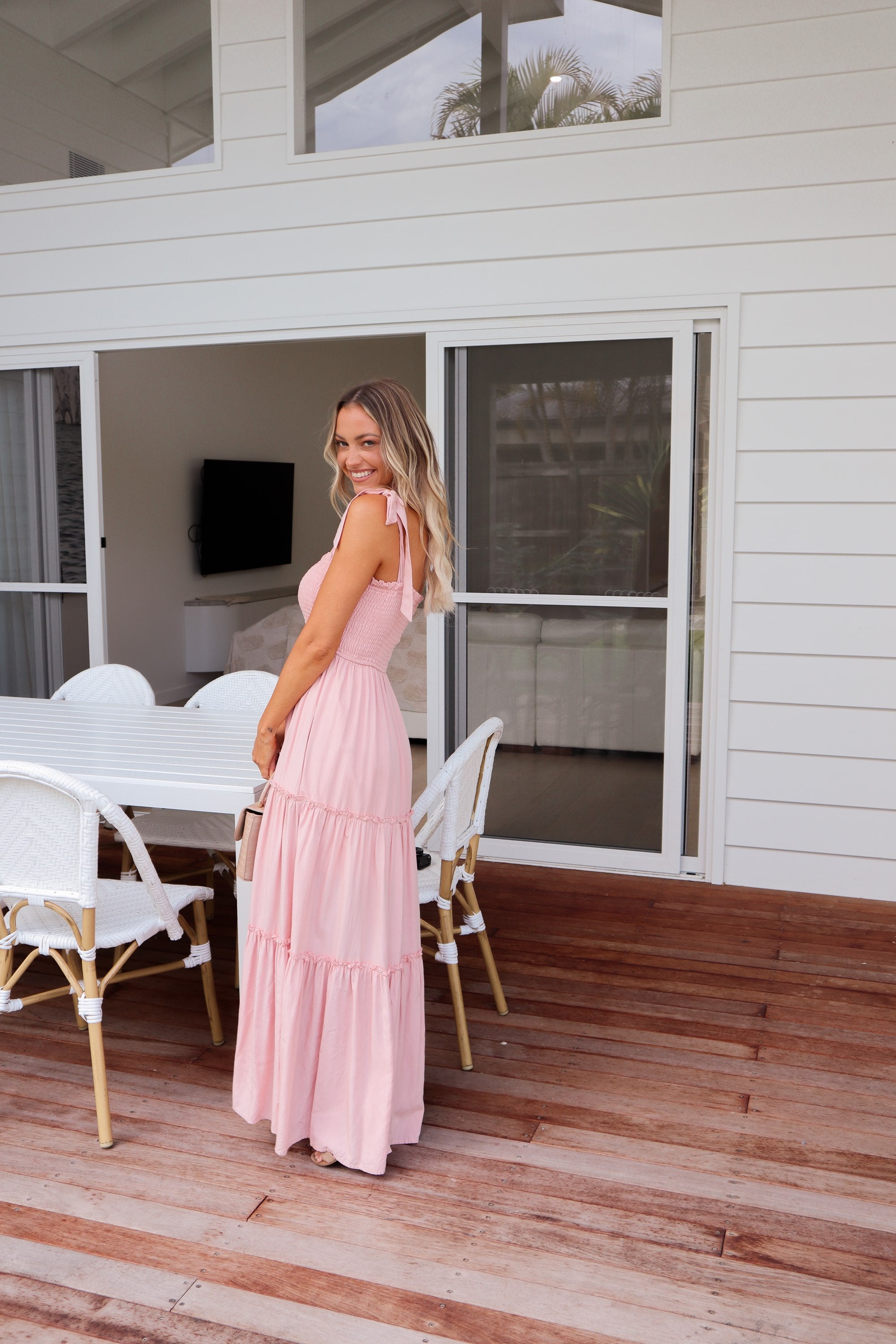 Baby Doll Maxi - Baby Pink