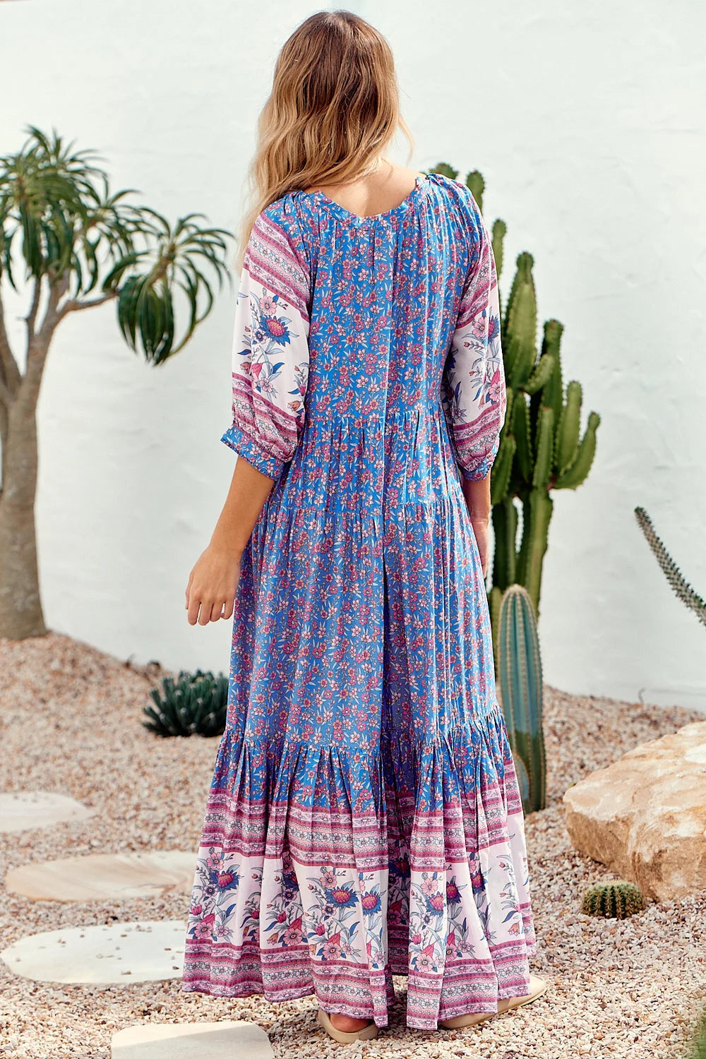 Blossom Maxi Dress - Blu Collection