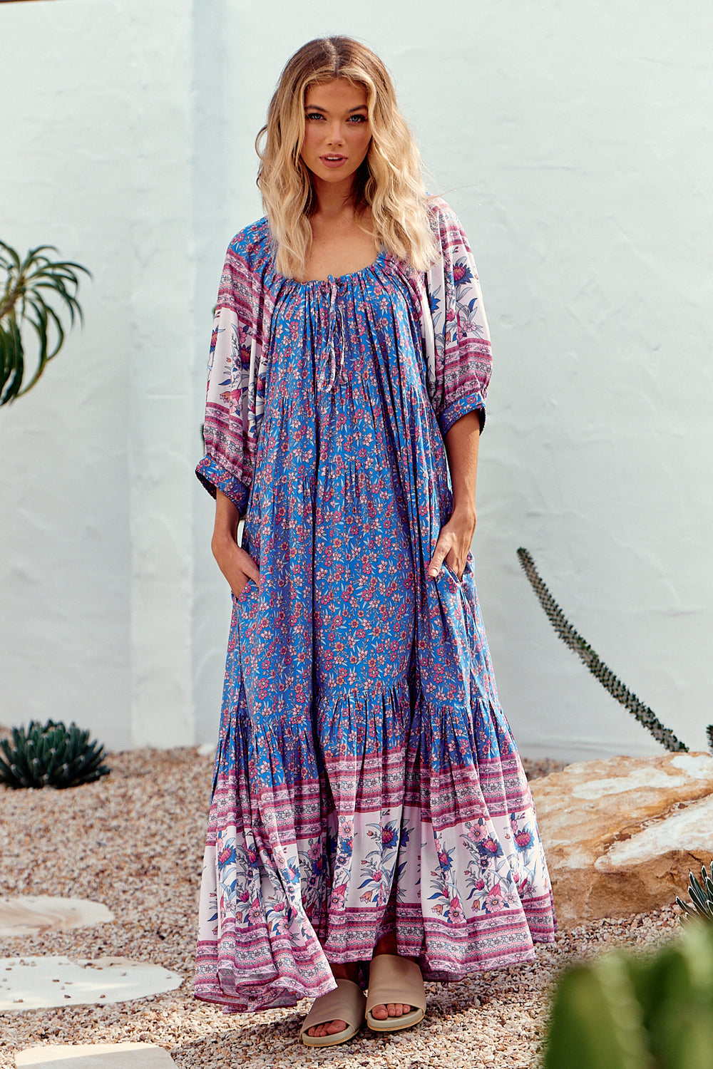 Blossom Maxi Dress - Blu Collection