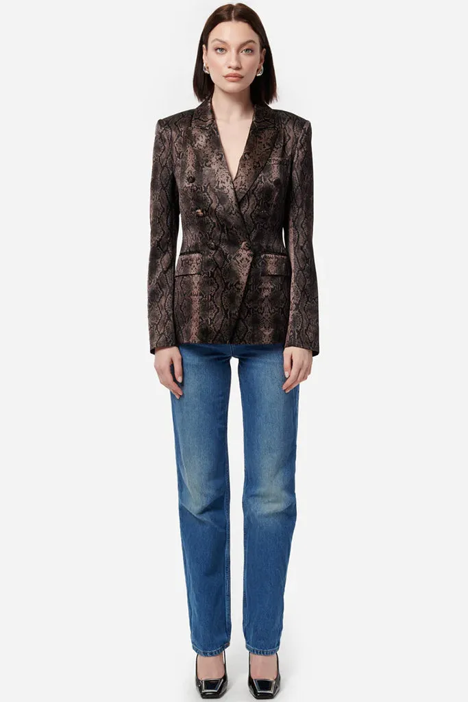 Cami NYC - Zana Blazer - Gray Snake