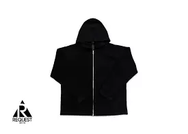 Chrome Hearts Cashmere Leather Triple Cross Hoodie Black”