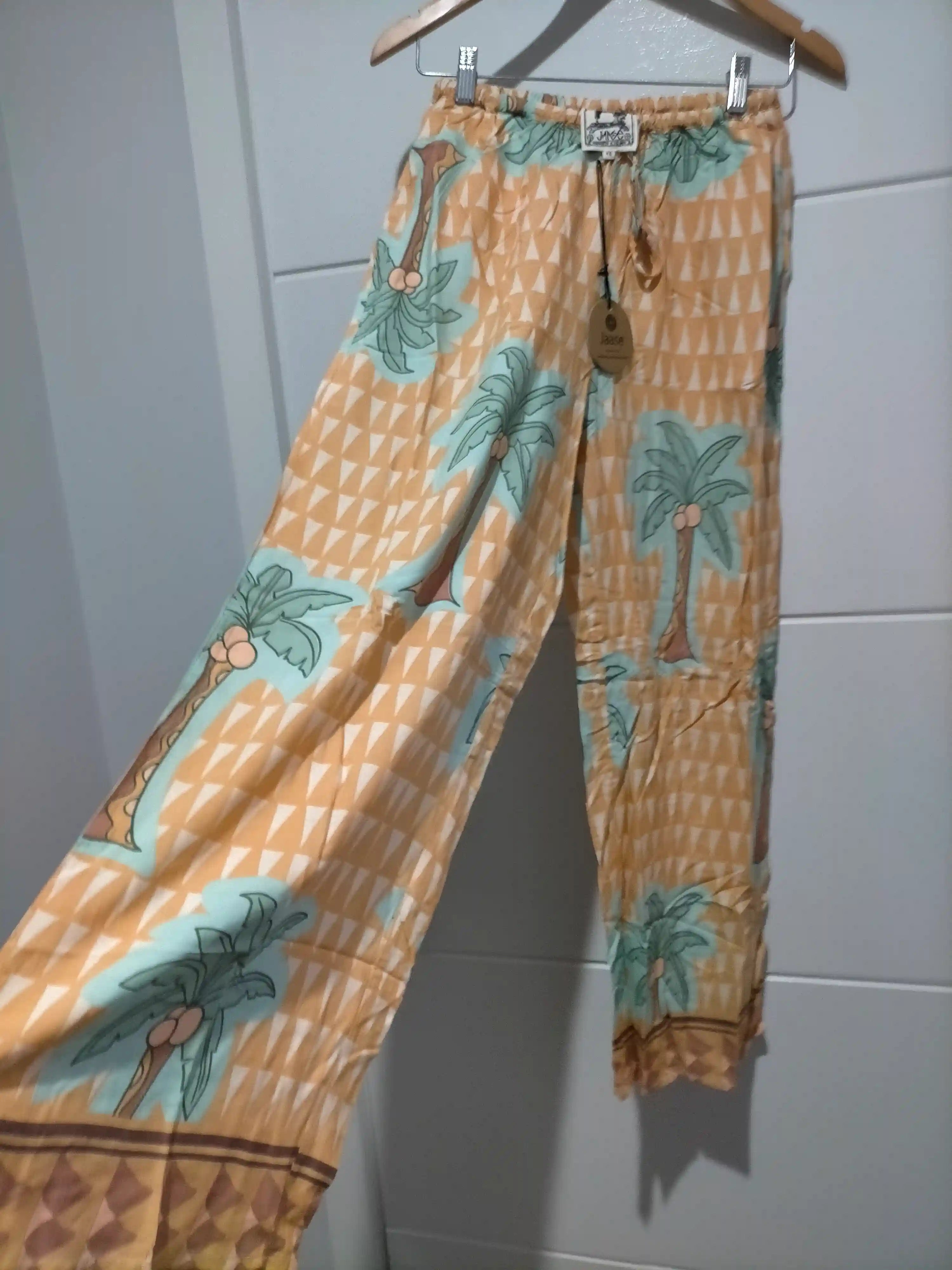 Cici Pants Sahara Sunset print