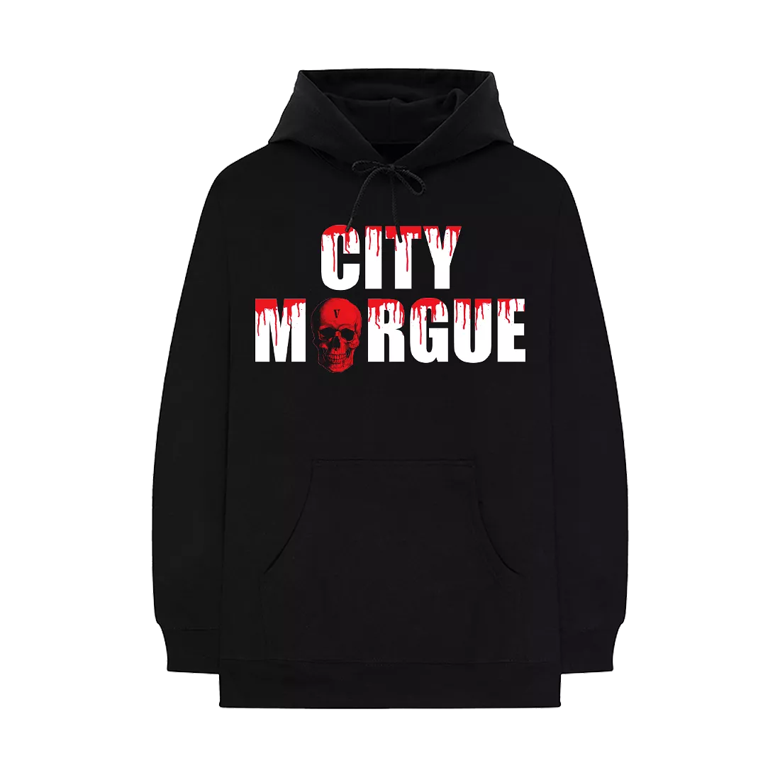 City Morgue x Vlone Dogs Hoodie black