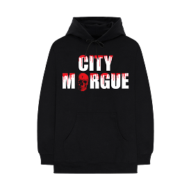 City Morgue x Vlone Dogs Hoodie black