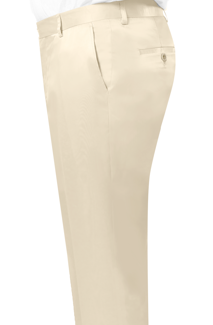 EJ Samuel Cream Satin Pants PS02