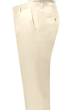 EJ Samuel Cream Satin Pants PS02