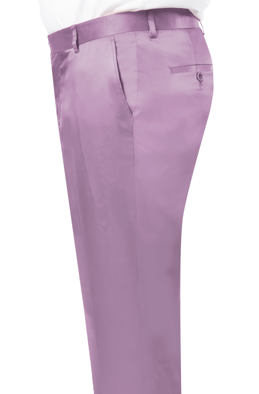 EJ Samuel Mauve Satin Pants PS02