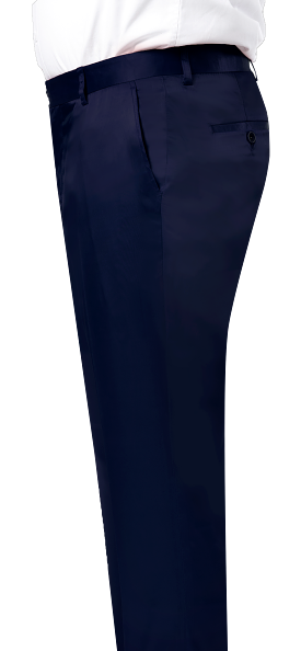 EJ Samuel Navy Satin Pants PS02