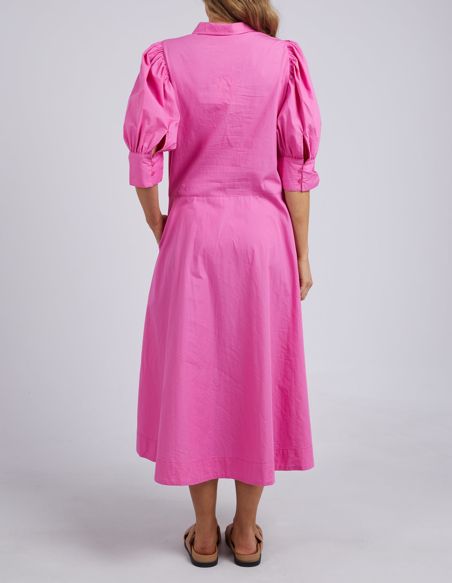 Elm Primrose Dress - Super Pink