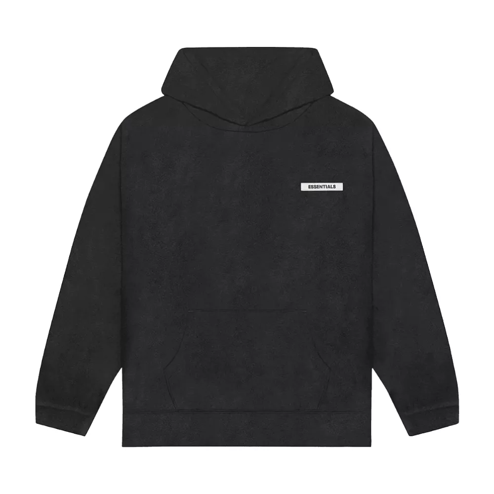 Fear of God ESSENTIALS Polar Fleece Hoodie Black