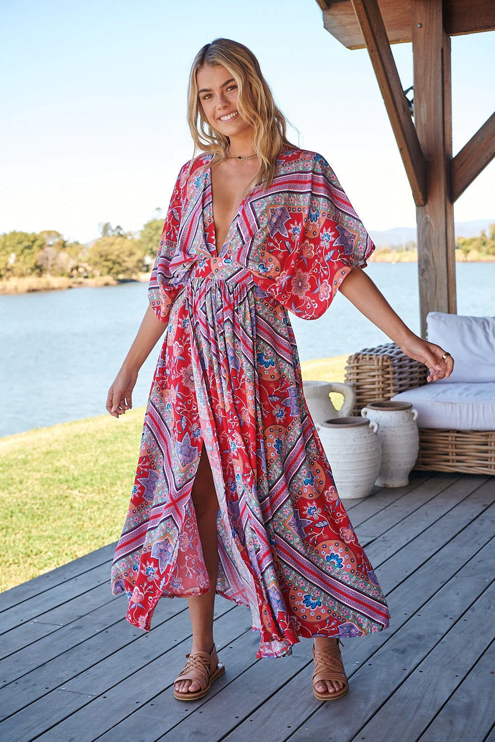 Fields Maxi Dress - Rosalee Collection