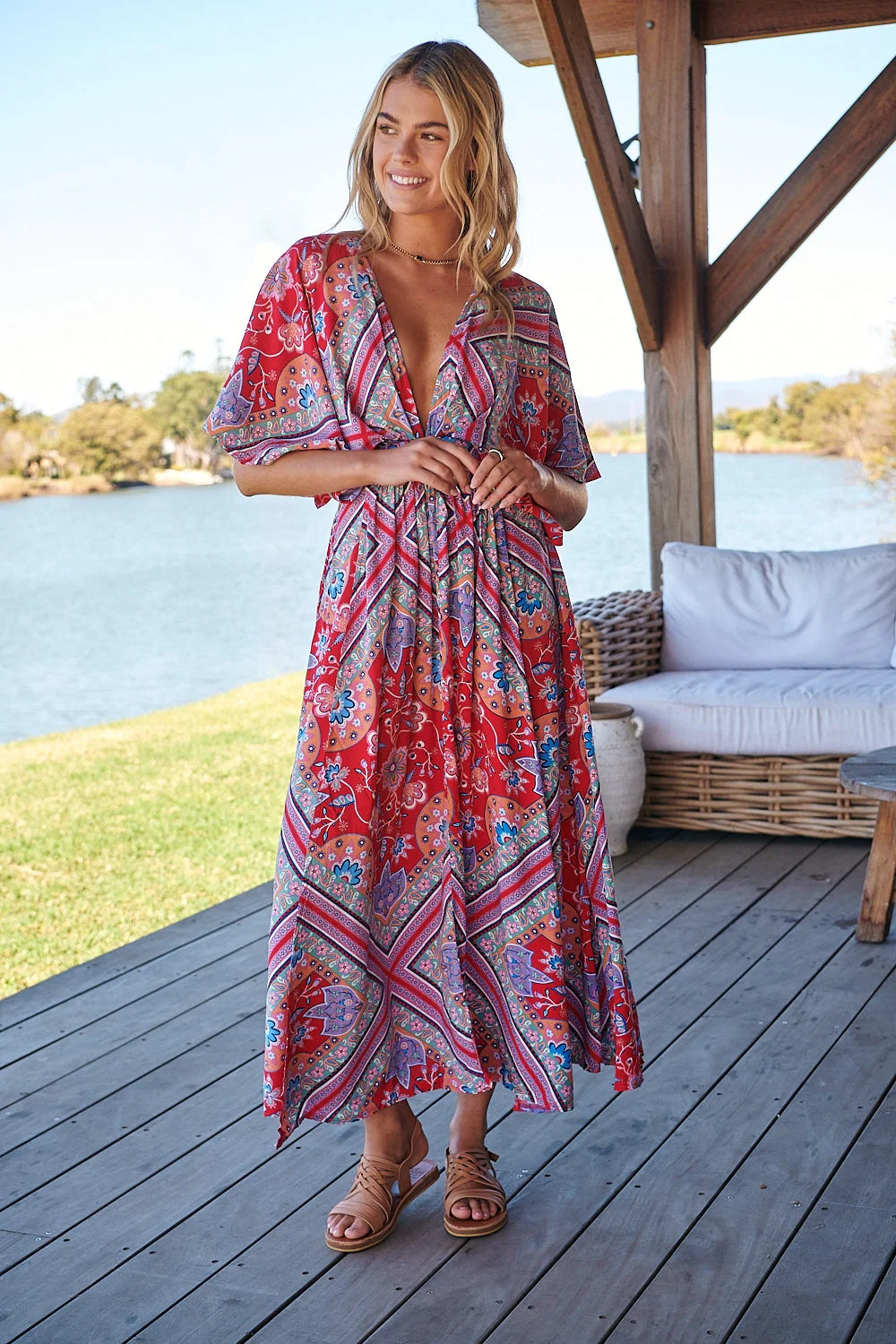 Fields Maxi Dress - Rosalee Collection