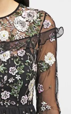 Floral Embroidered Dress