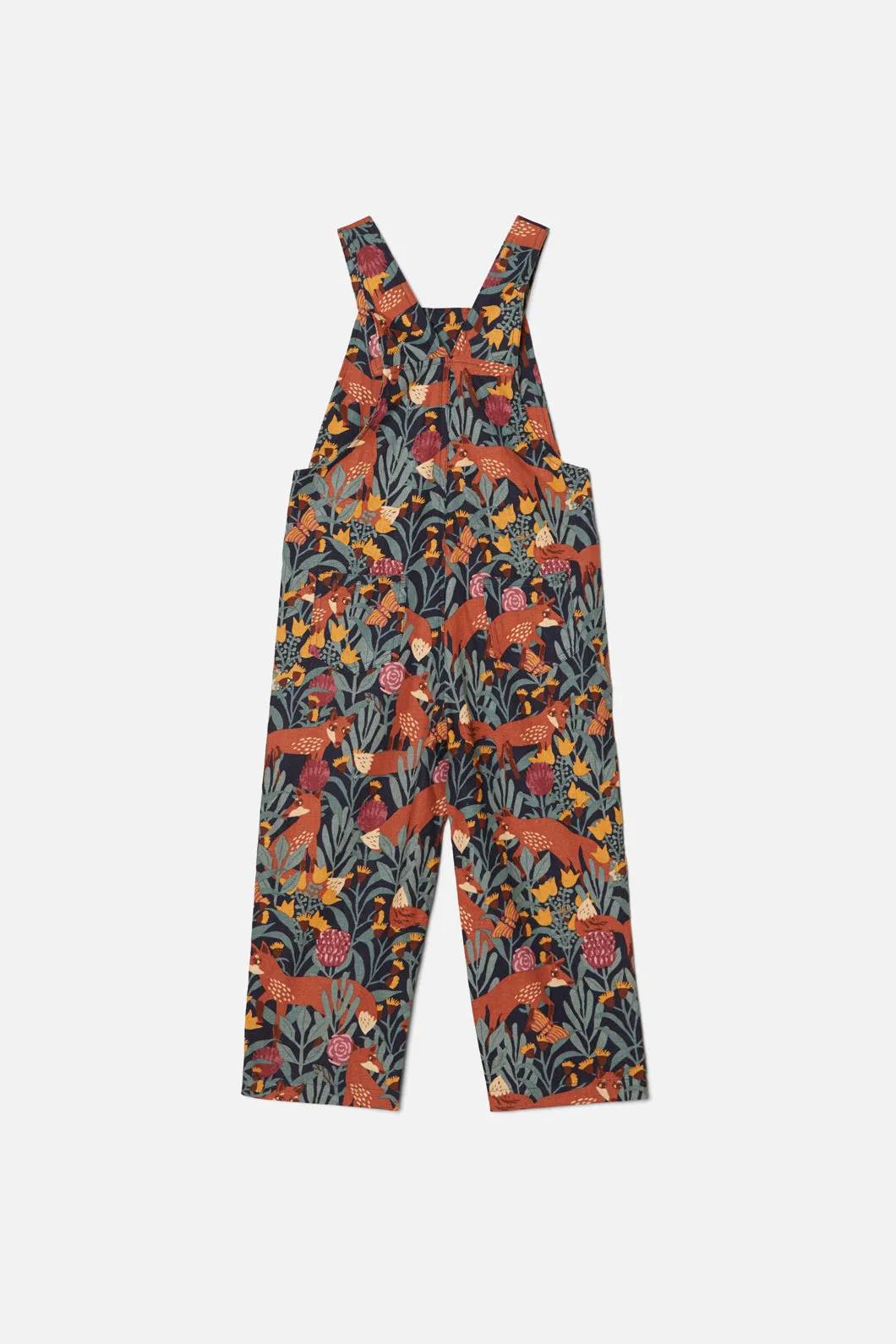 Foxy Garden Kids Overalls