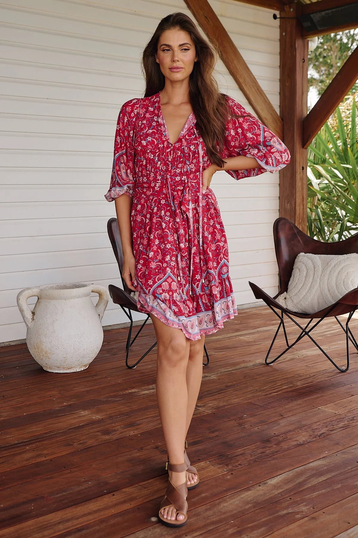 French Mini Dress - Ruby Rouge Collection