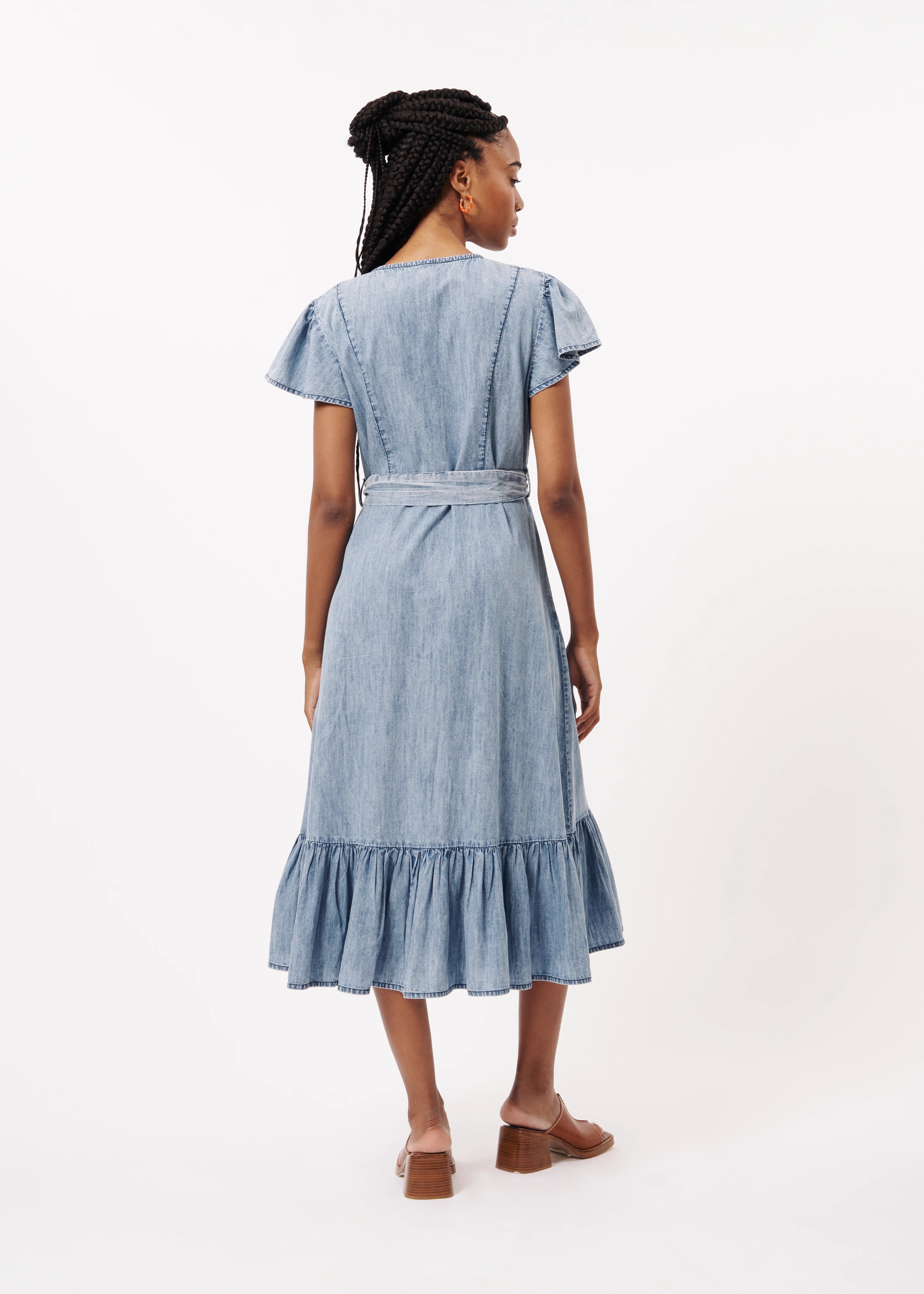 FRNCH Nolene Denim Dress