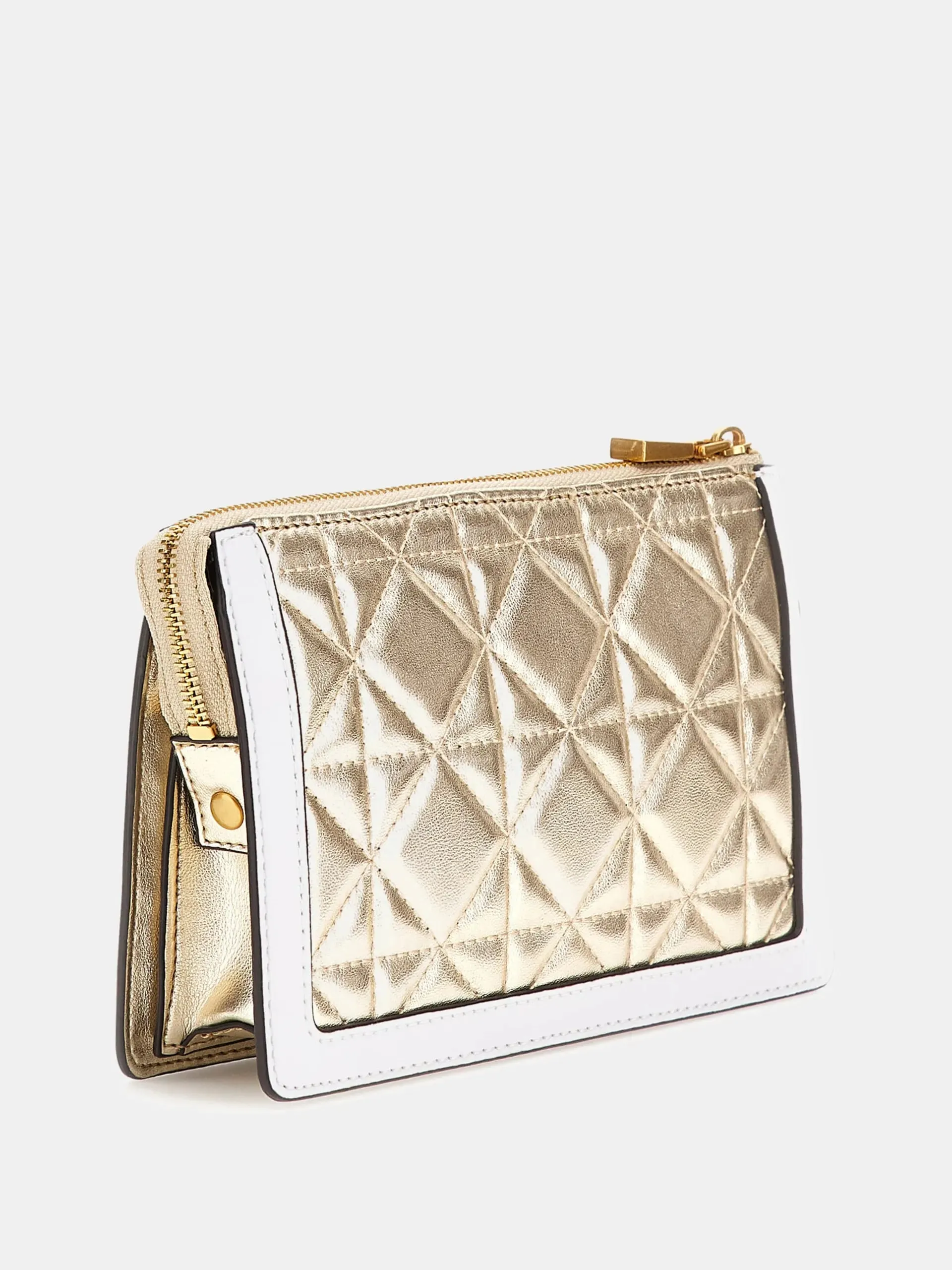 GUESS ABEY LAMINATED CROSSBODY