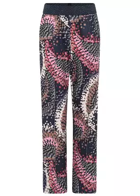 Gustav Marisa jersey pants 51011 Bukser - Blue Paisley