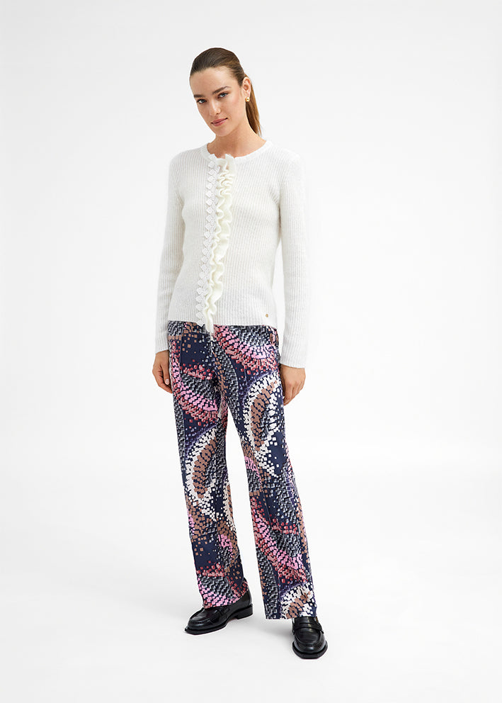 Gustav Marisa jersey pants 51011 Bukser - Blue Paisley