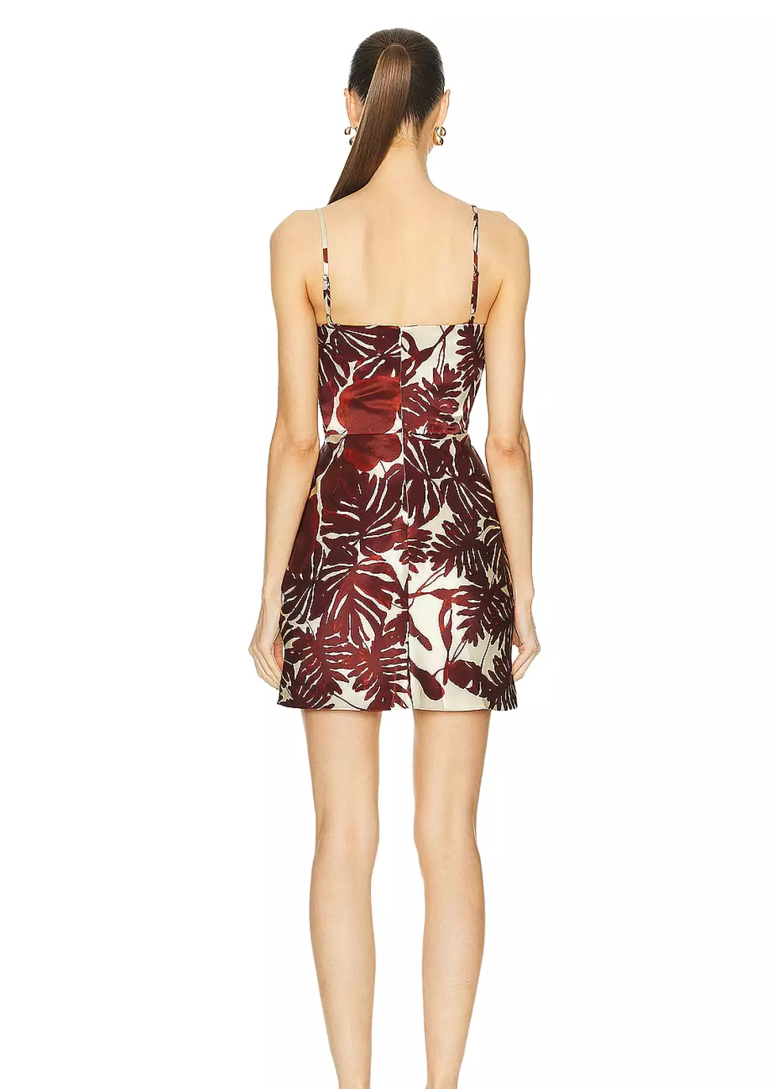 HALEY COWL DRAPED MINI DRESS