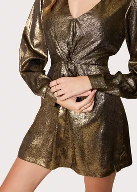 Heart Of Gold Mini Dress