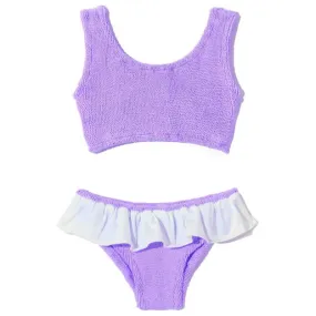 Hunza G Lilac Kids Olive Bikini: 7-12 Years (Brand New)