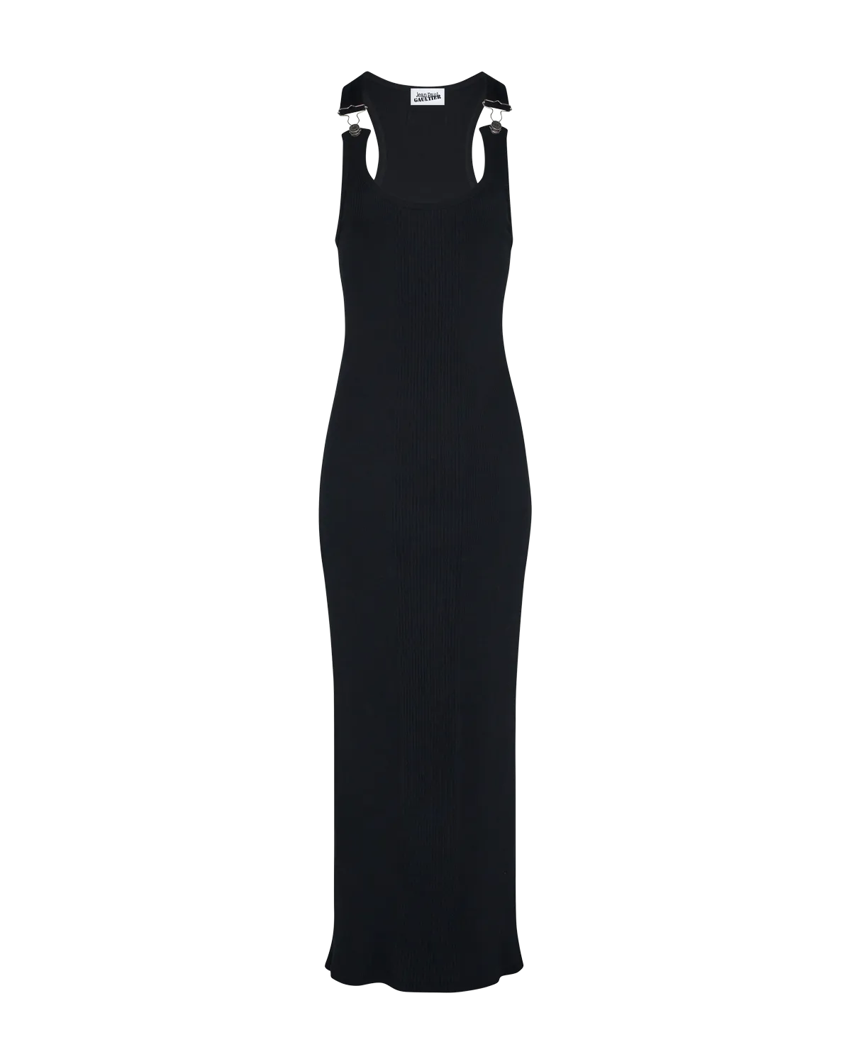 JEAN PAUL GAULTIER TRES - THE BLACK STRAPPED DRESS in BLACK