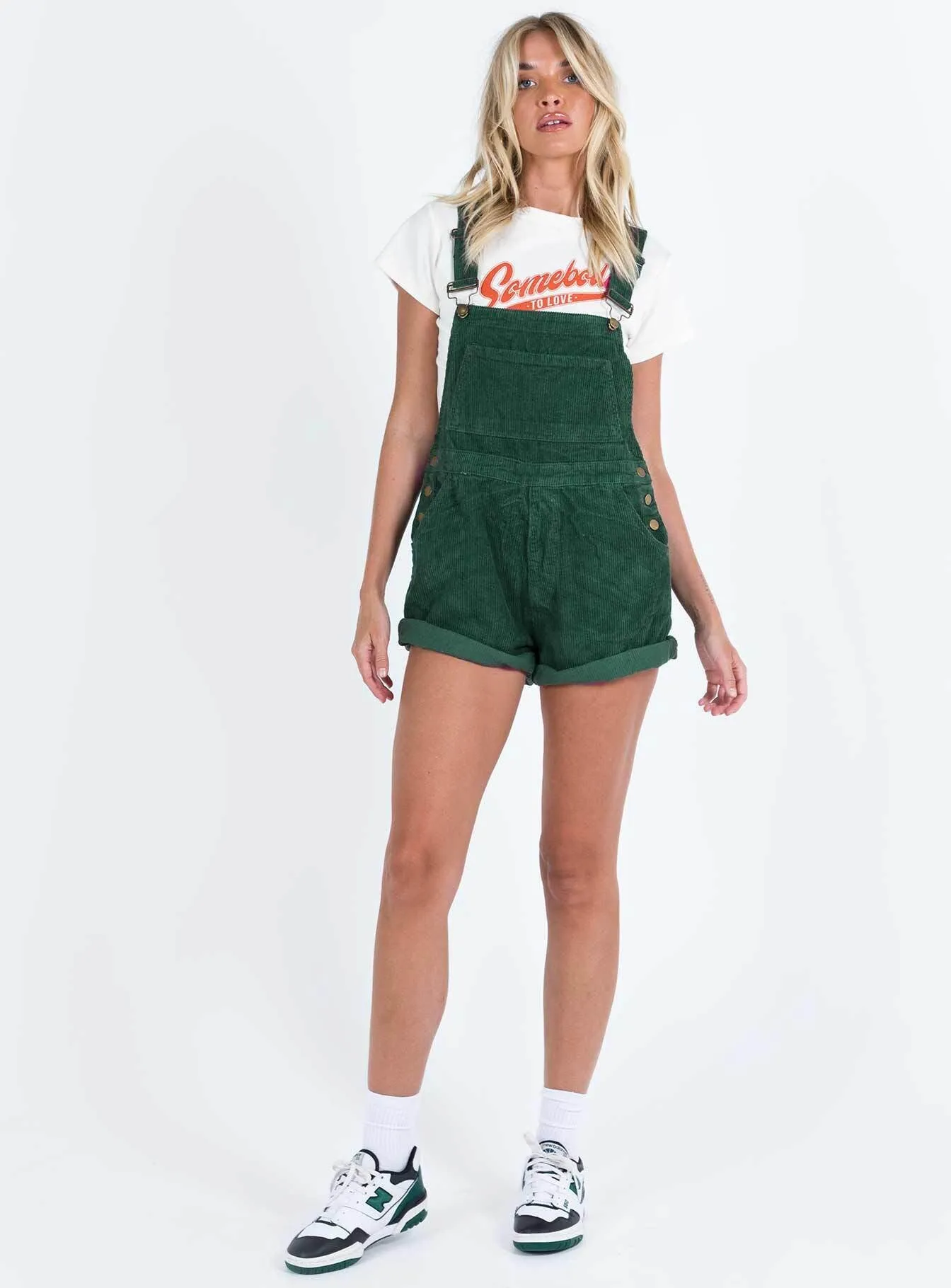 Kacey Overalls Khaki Tall