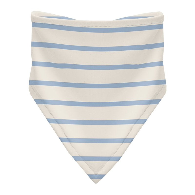 Kickee Pants Bandana Bib - Pond Sweet Stripe