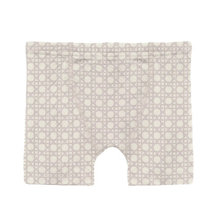 Kickee Pants Boy's Boxer Brief - Latte Wicker