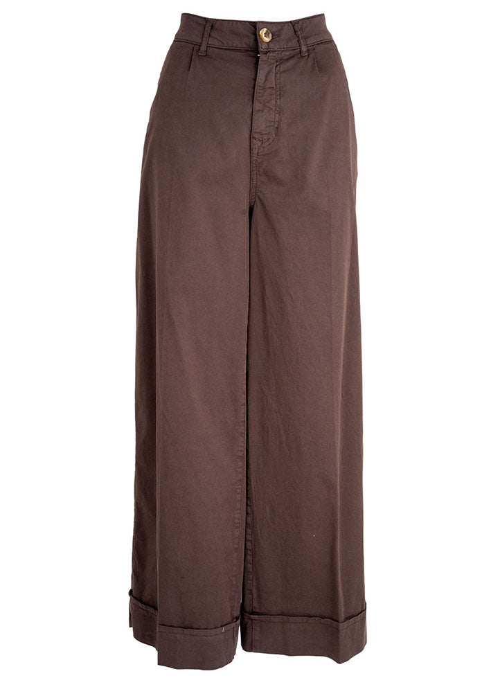 La Rouge Hanne Wide Pants - Brown