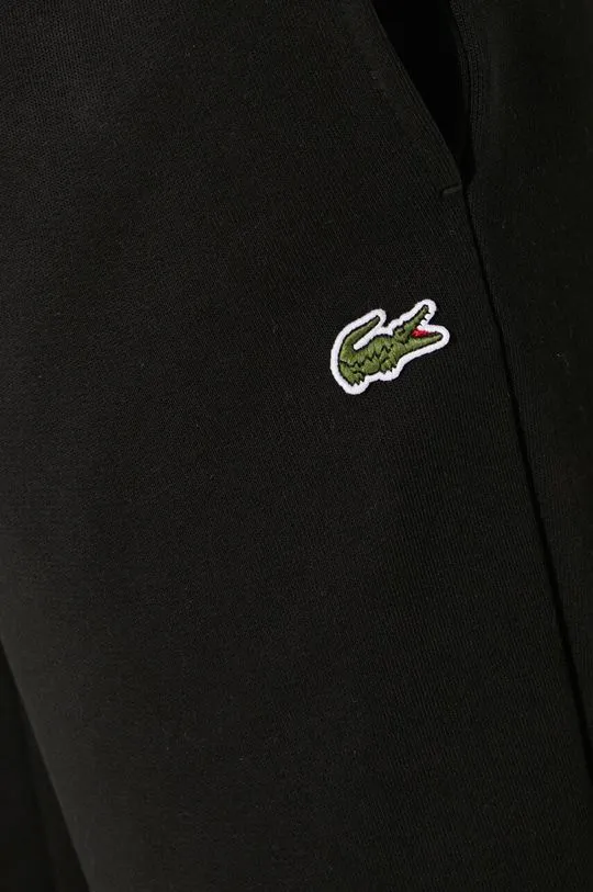 Lacoste joggers men's black color