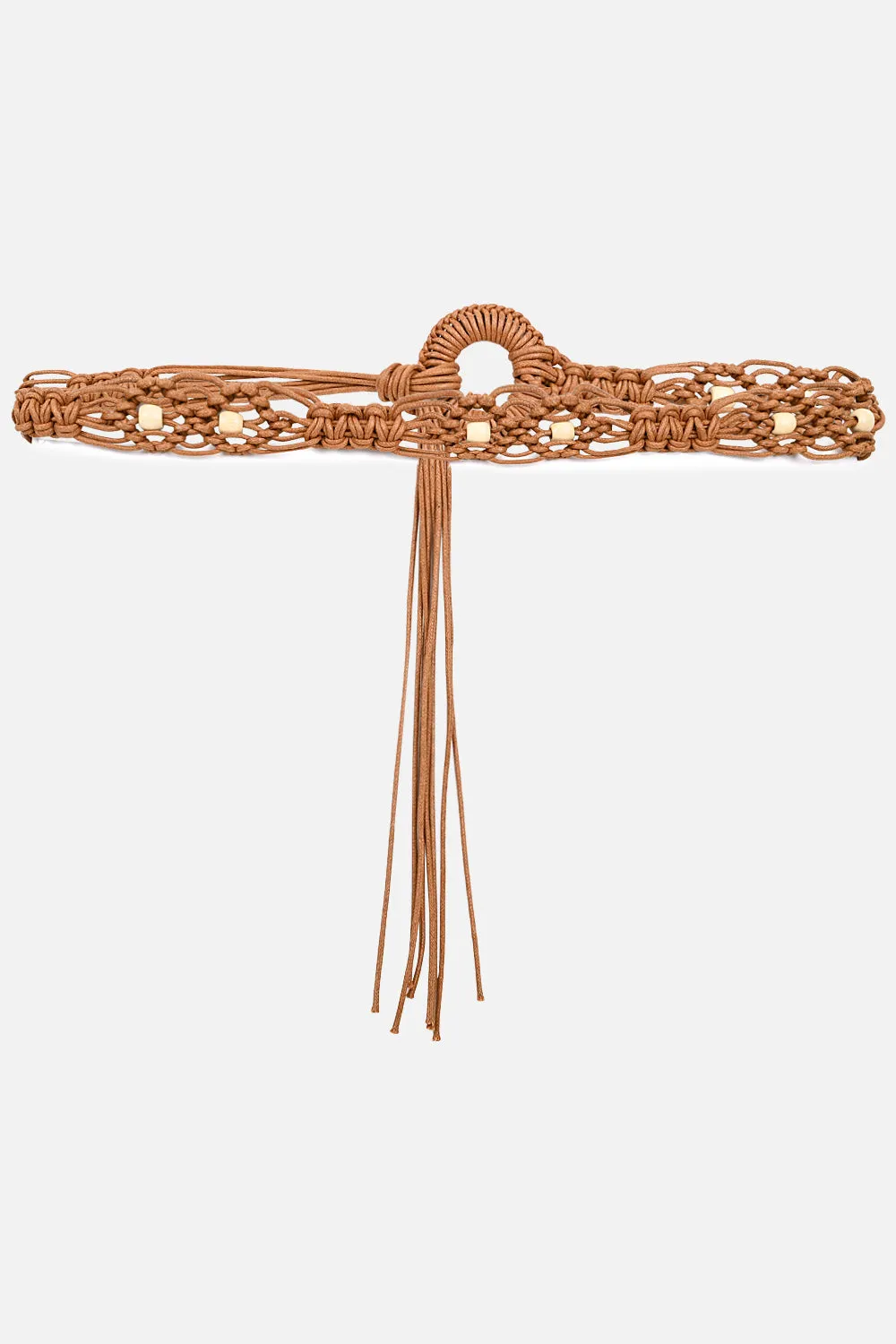 Macrame Beach Belt