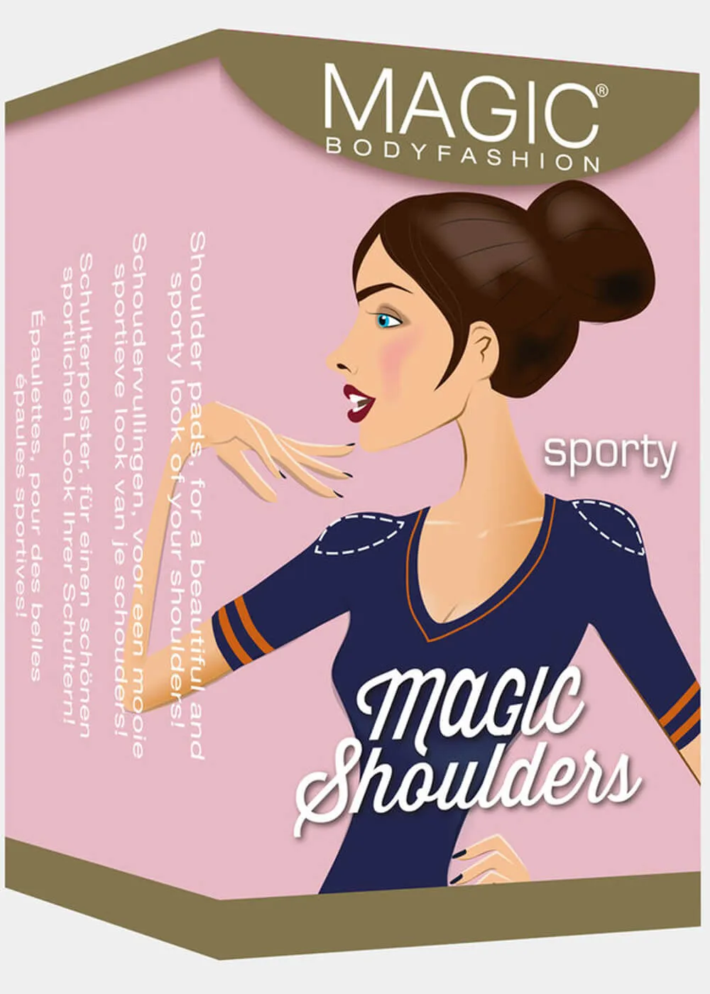 Magic Bodyfashion Shoulder Pads Subtle Latte