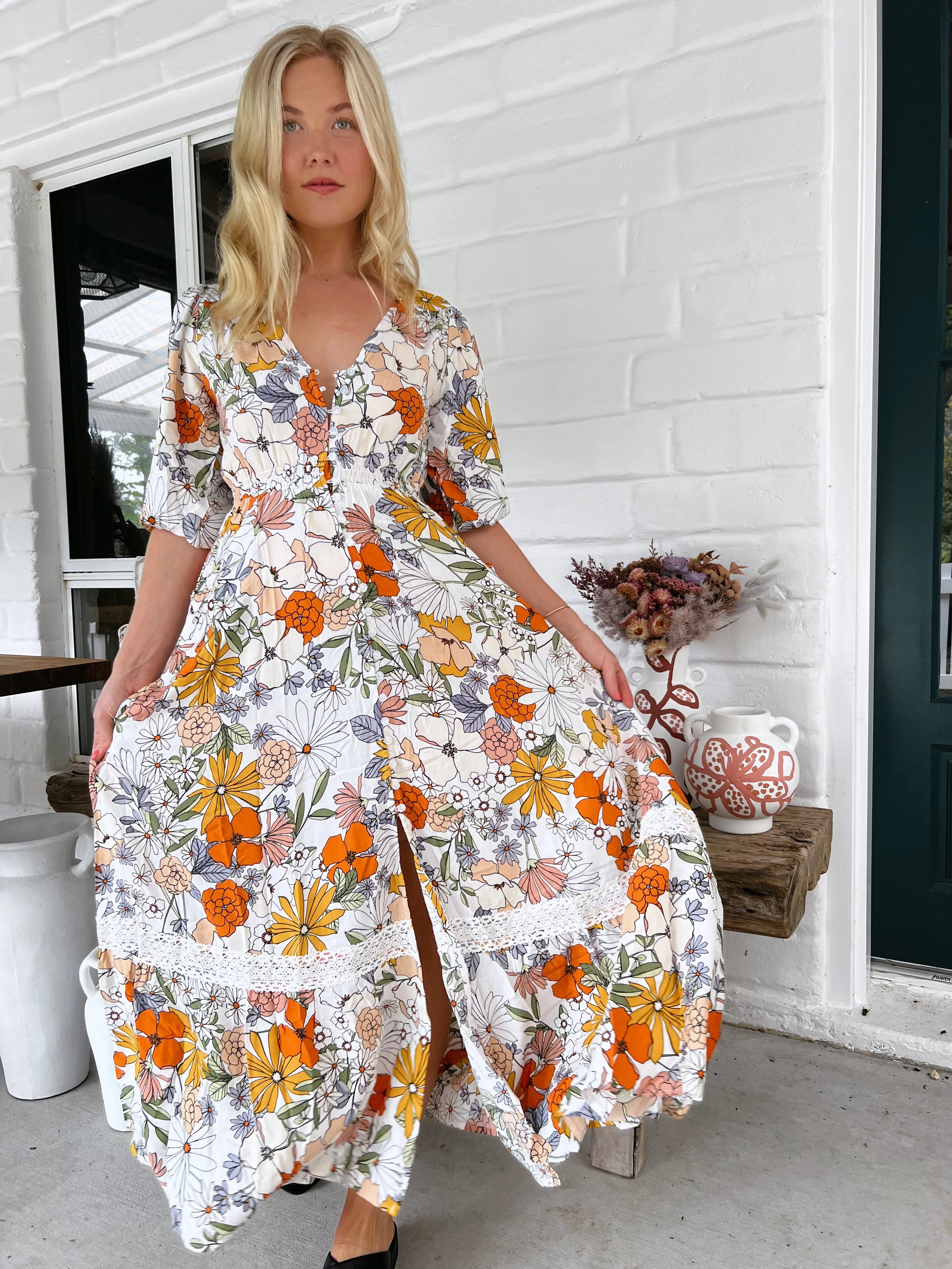 Molli Maxi Dress - Dalilah Collection