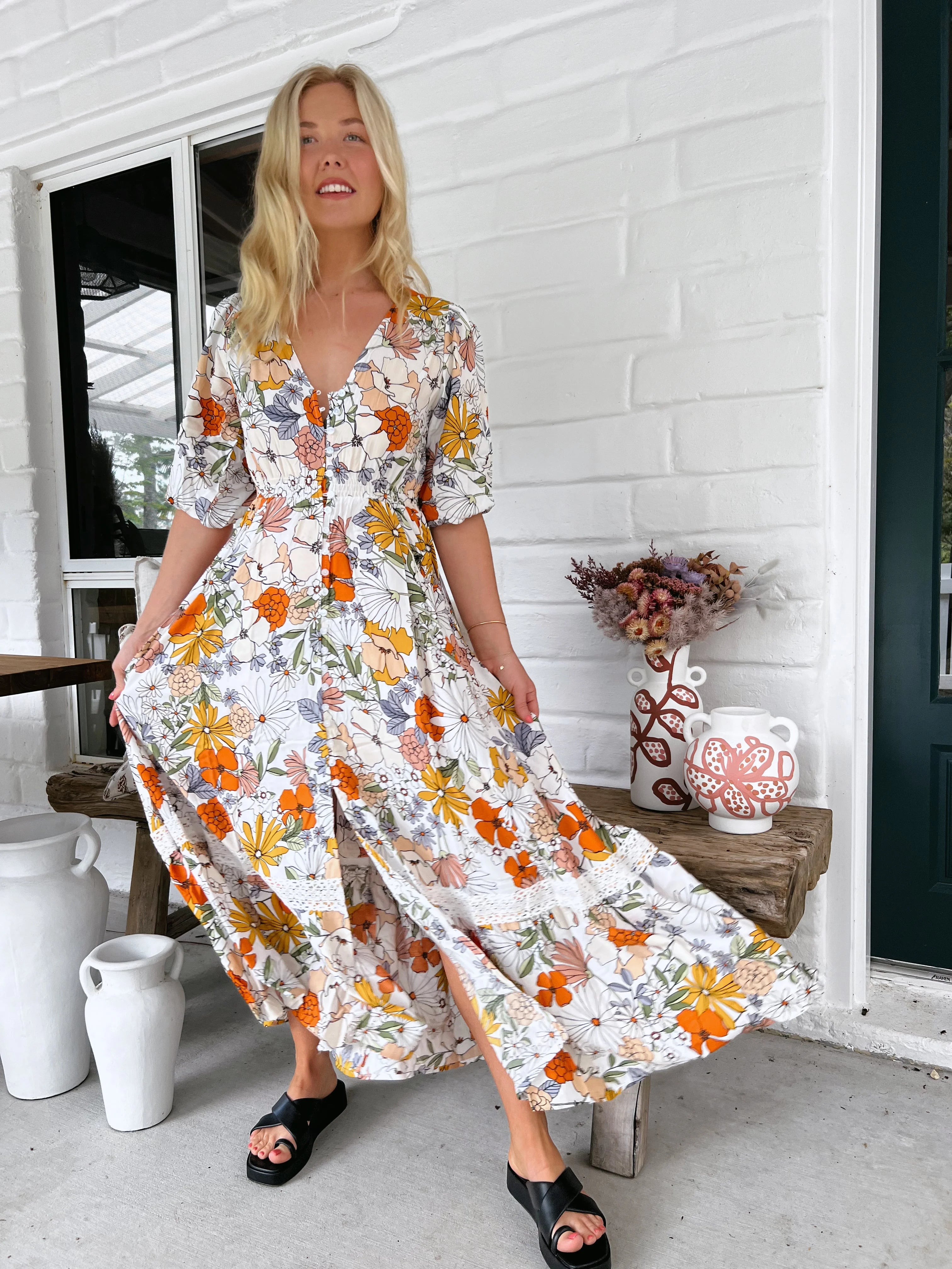 Molli Maxi Dress - Dalilah Collection