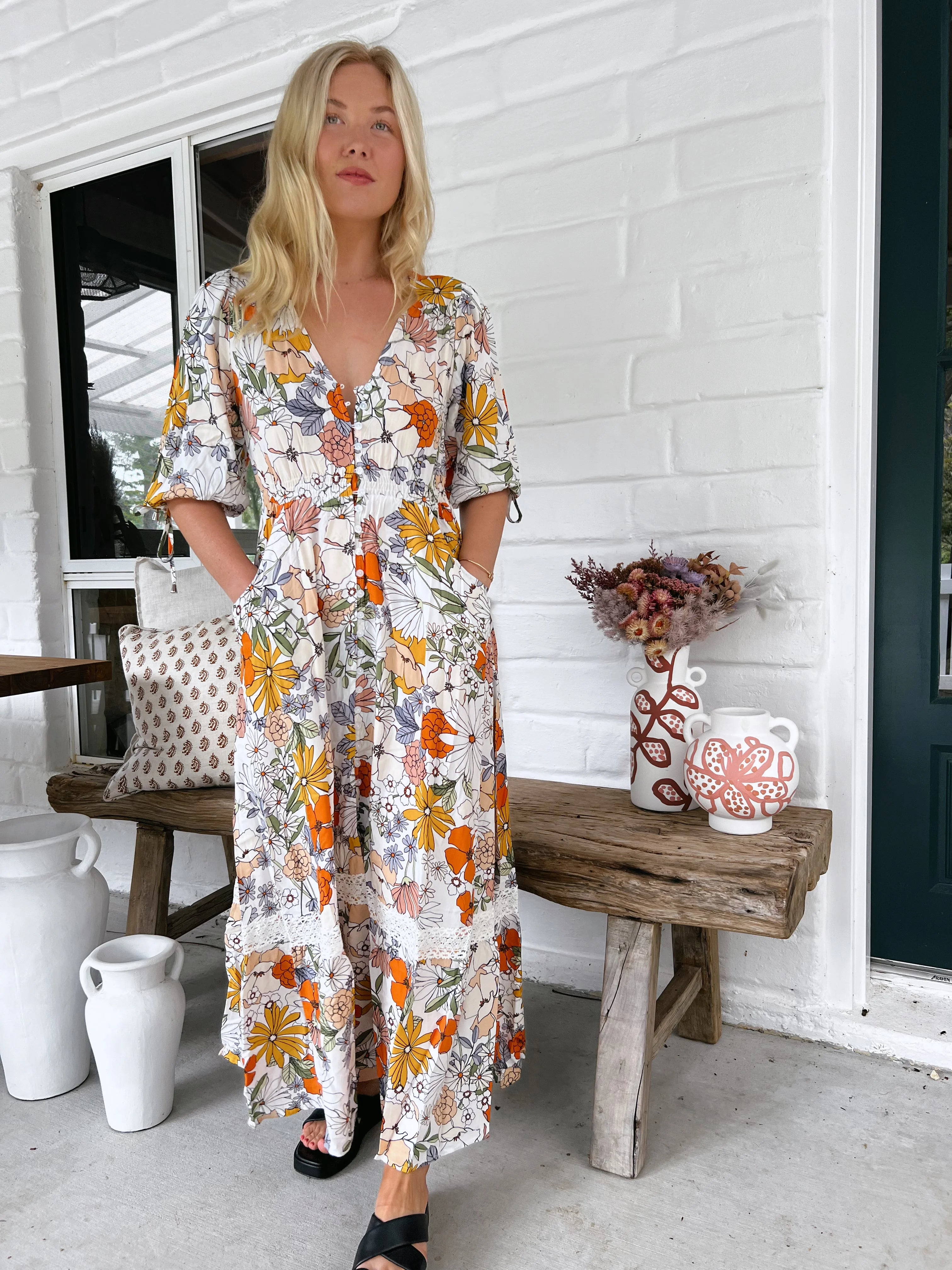 Molli Maxi Dress - Dalilah Collection