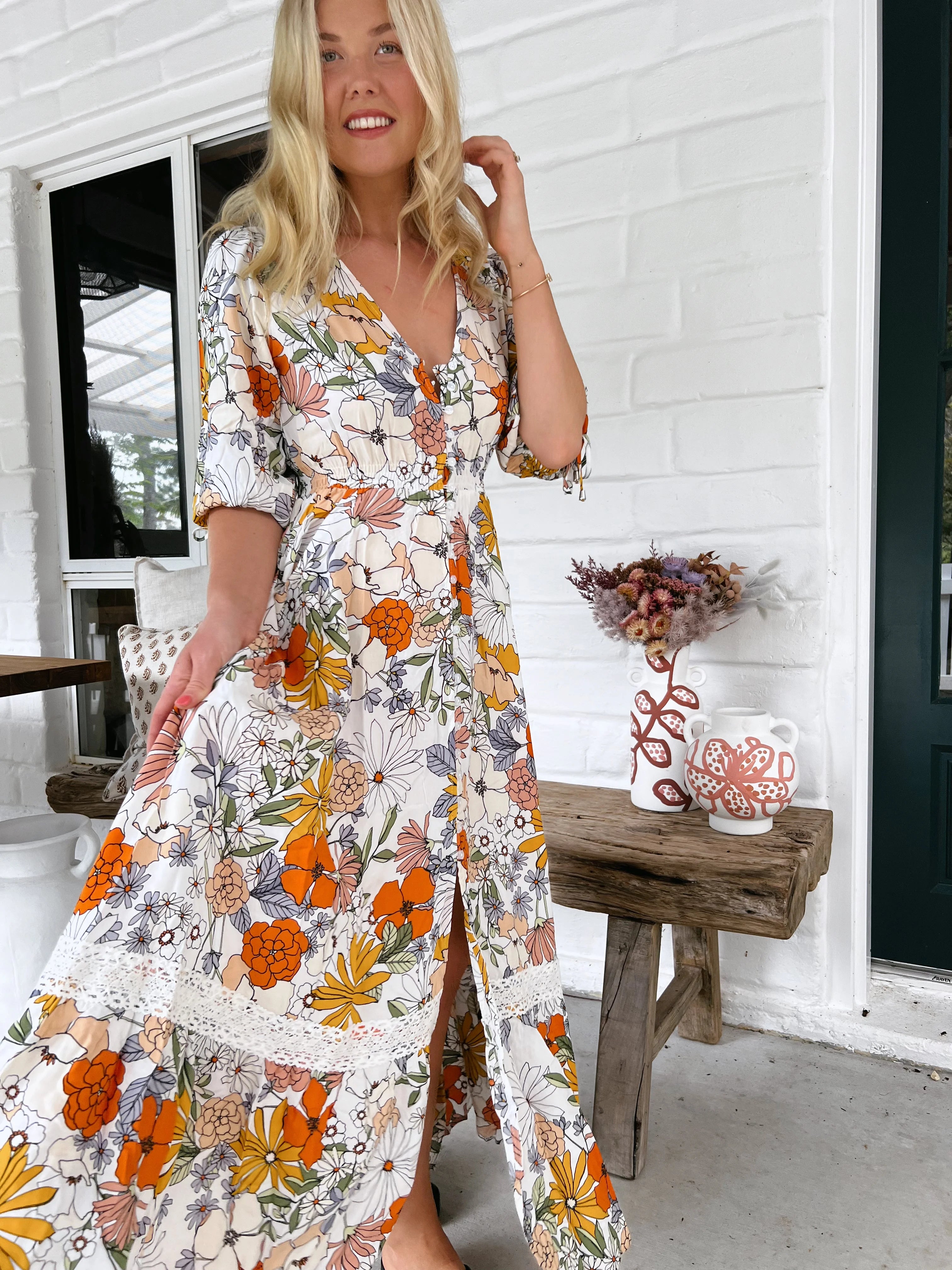 Molli Maxi Dress - Dalilah Collection