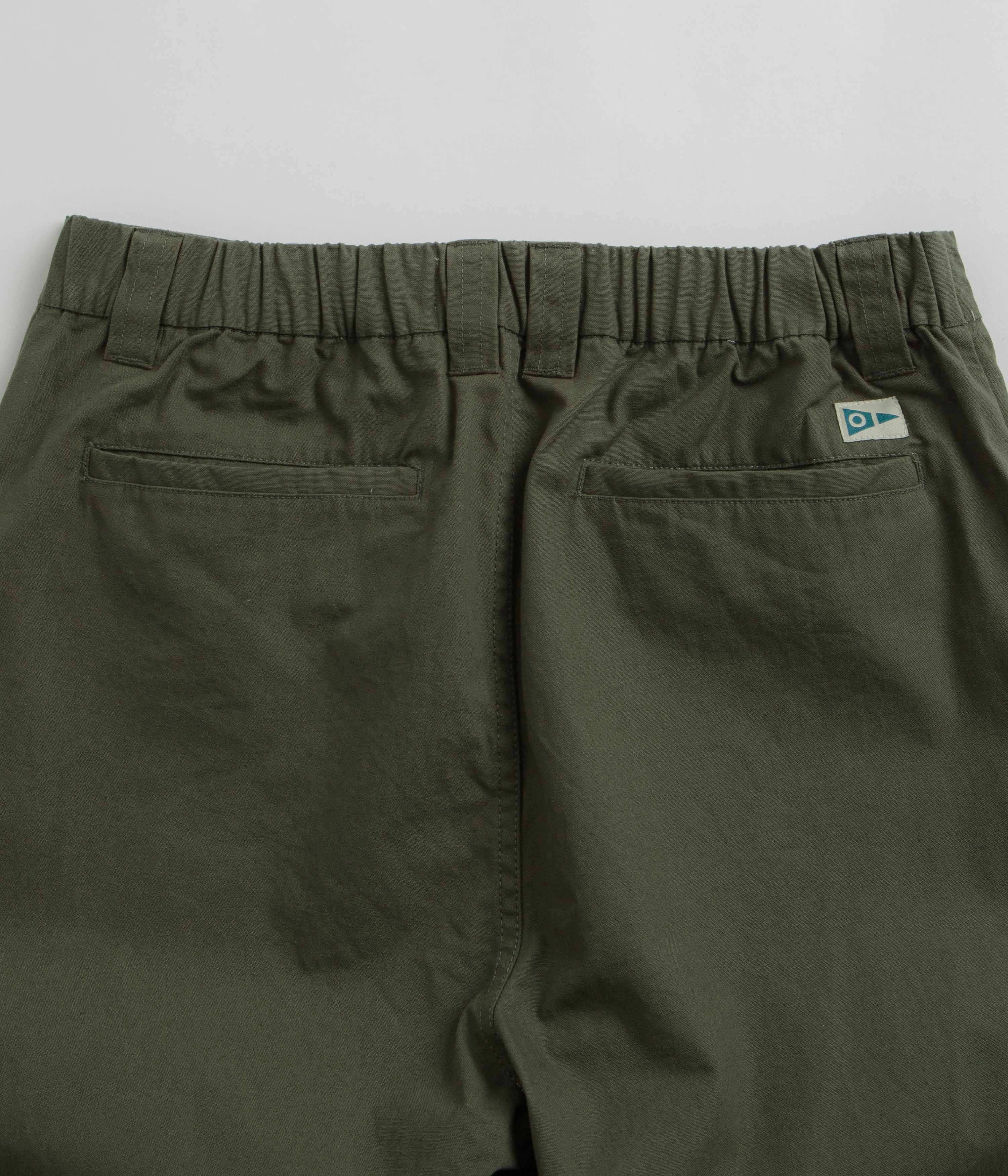 Mollusk Boat Pants - Dark Moss