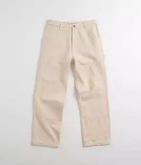 Mollusk Canvas Work Pants  - Natural