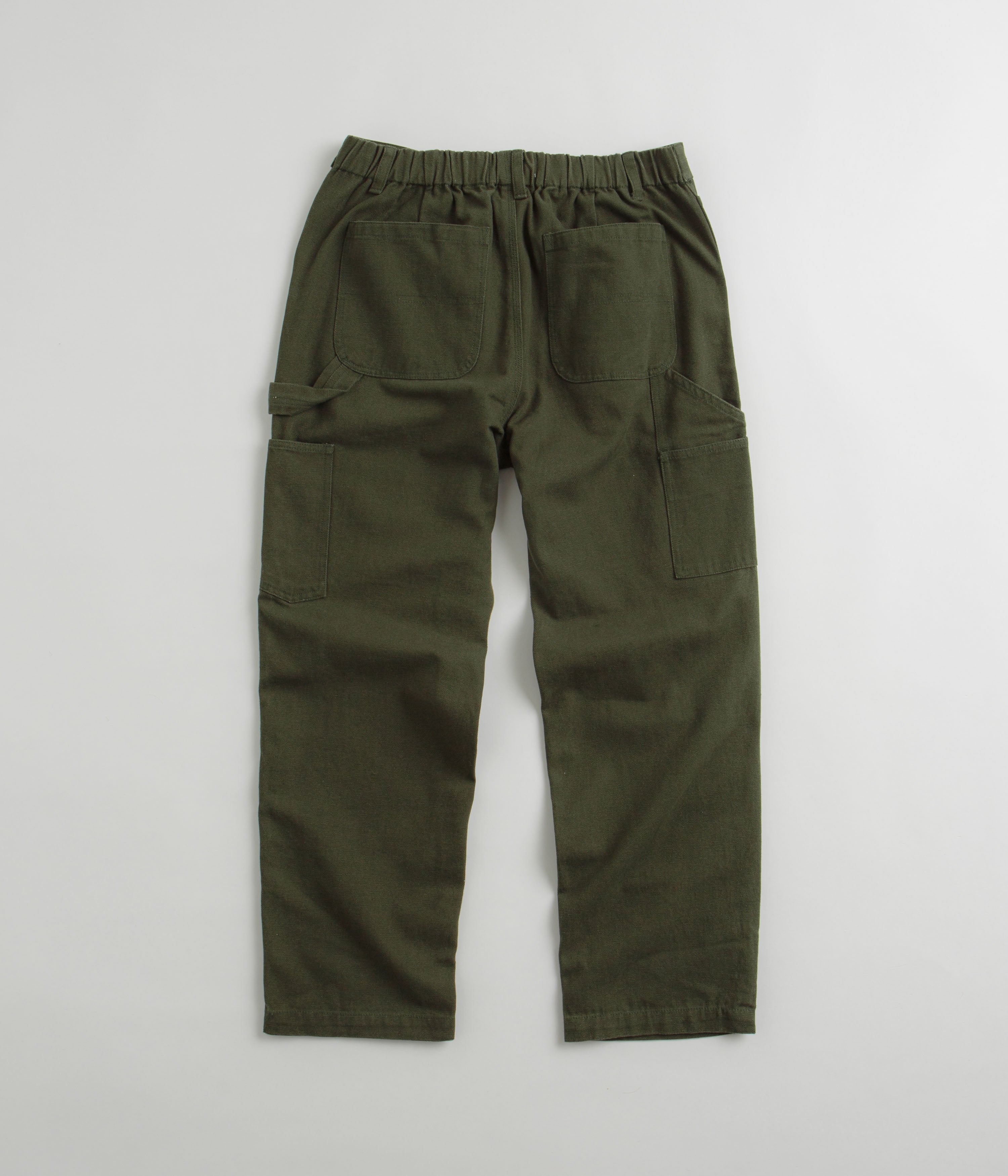 Mollusk Canvas Work Pants - Rover Green