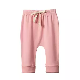 Nature Baby Drawstring Pants - Mauve