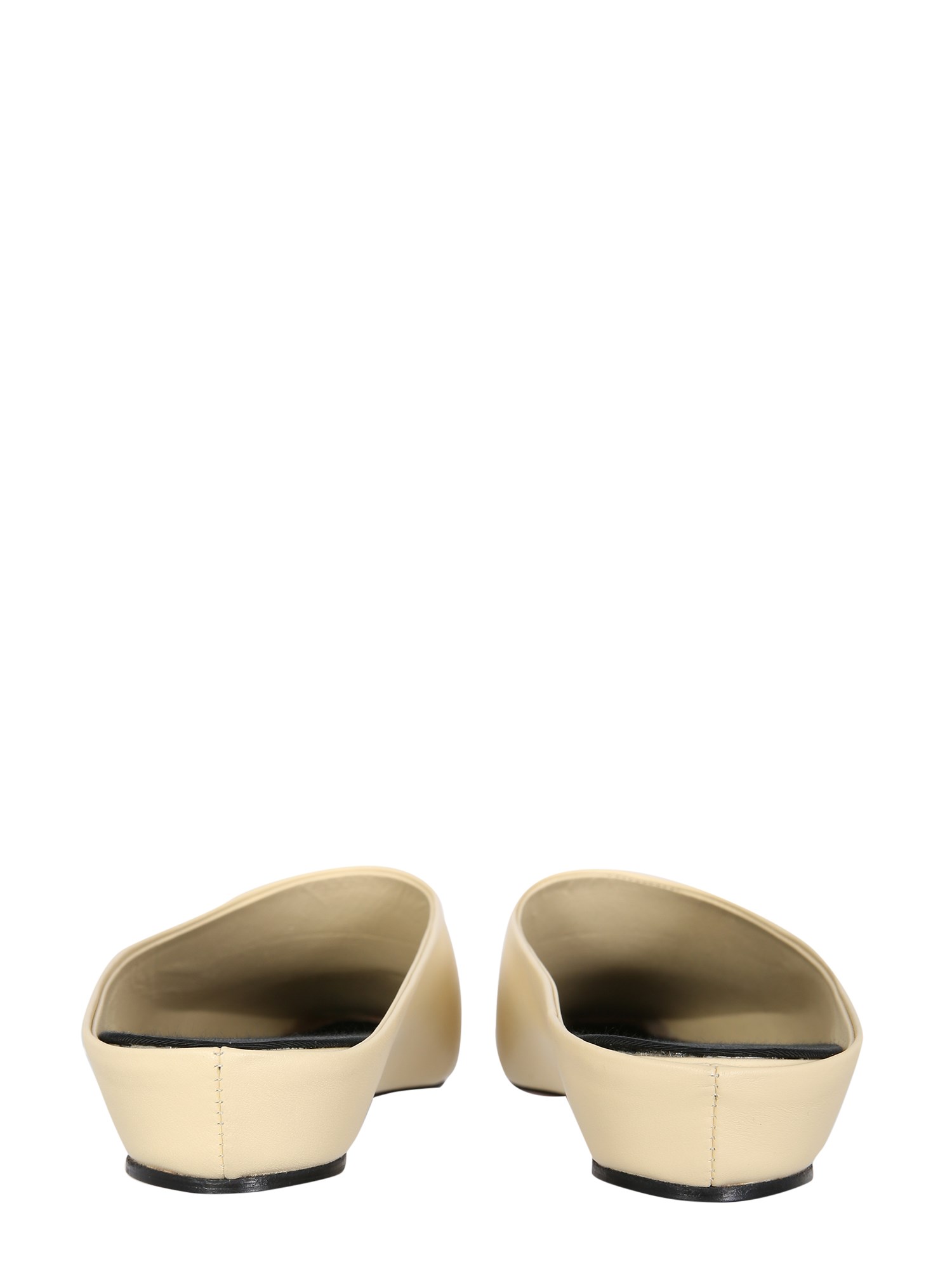 NEOUS    MULE ALBA LEATHER SLIP-ONS