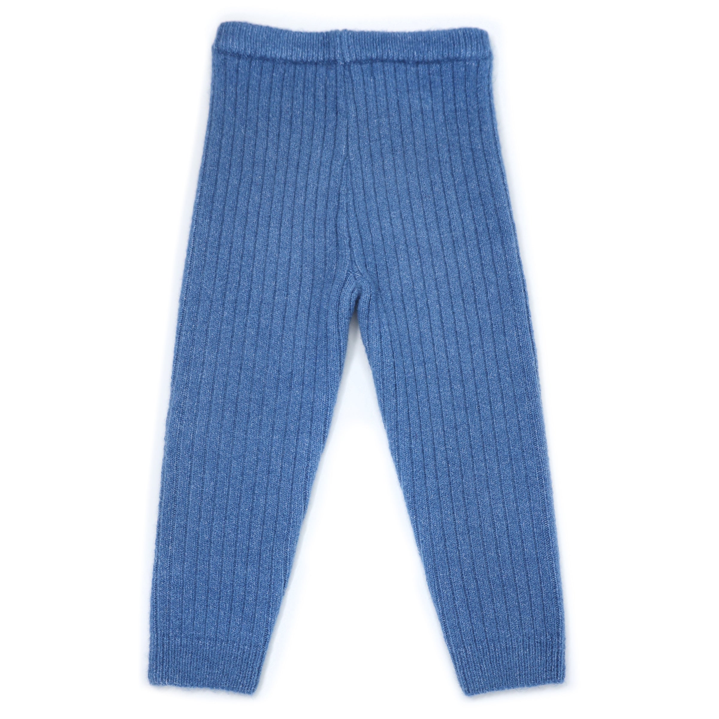 oh baby! Fuzzy Knit Leggings - Blue