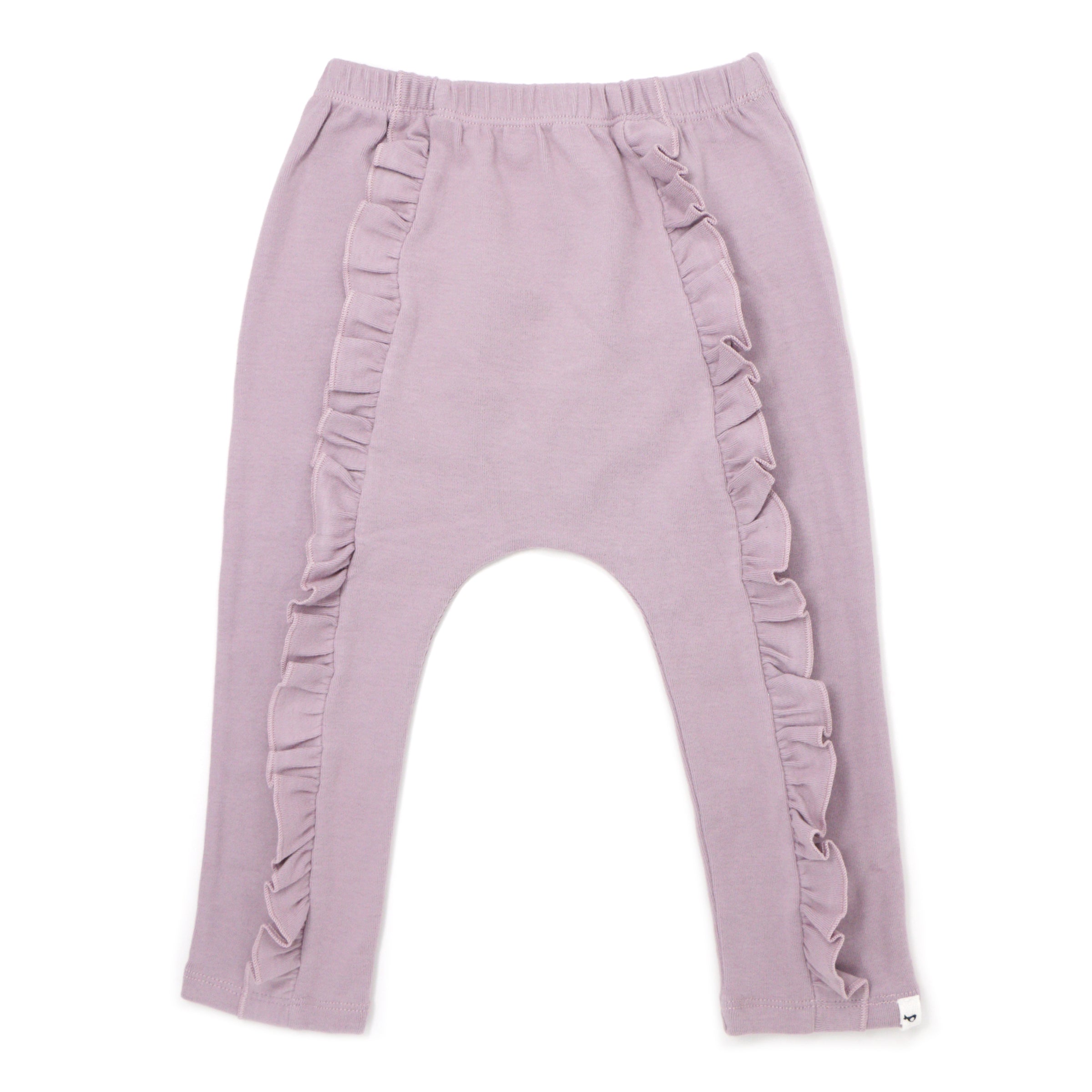 oh baby! Millie Ruffle Front Pant - Dusty Lavender